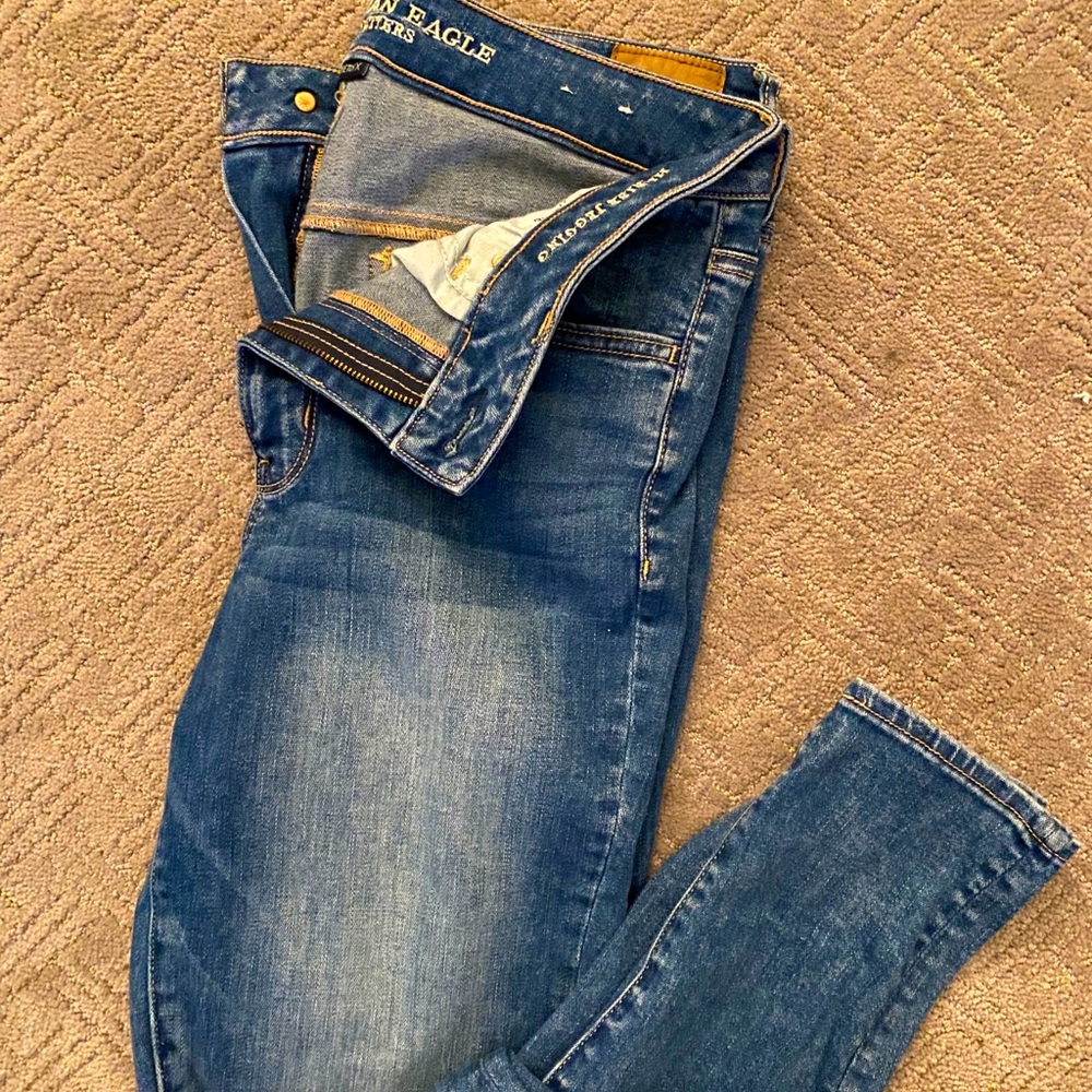 High rise jeggings
